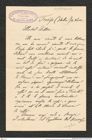 Nachlass Franz Steindachner, Brief von Giuseppe Scarpa an Franz Steindachner (04.10.XXXX), Inv.Nr. 440.08, Seite 1